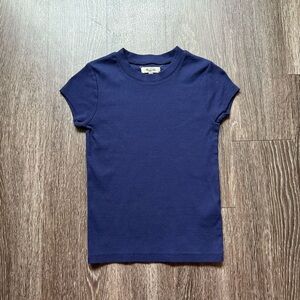 Madewell Navy Blue Short Sleeve Tee